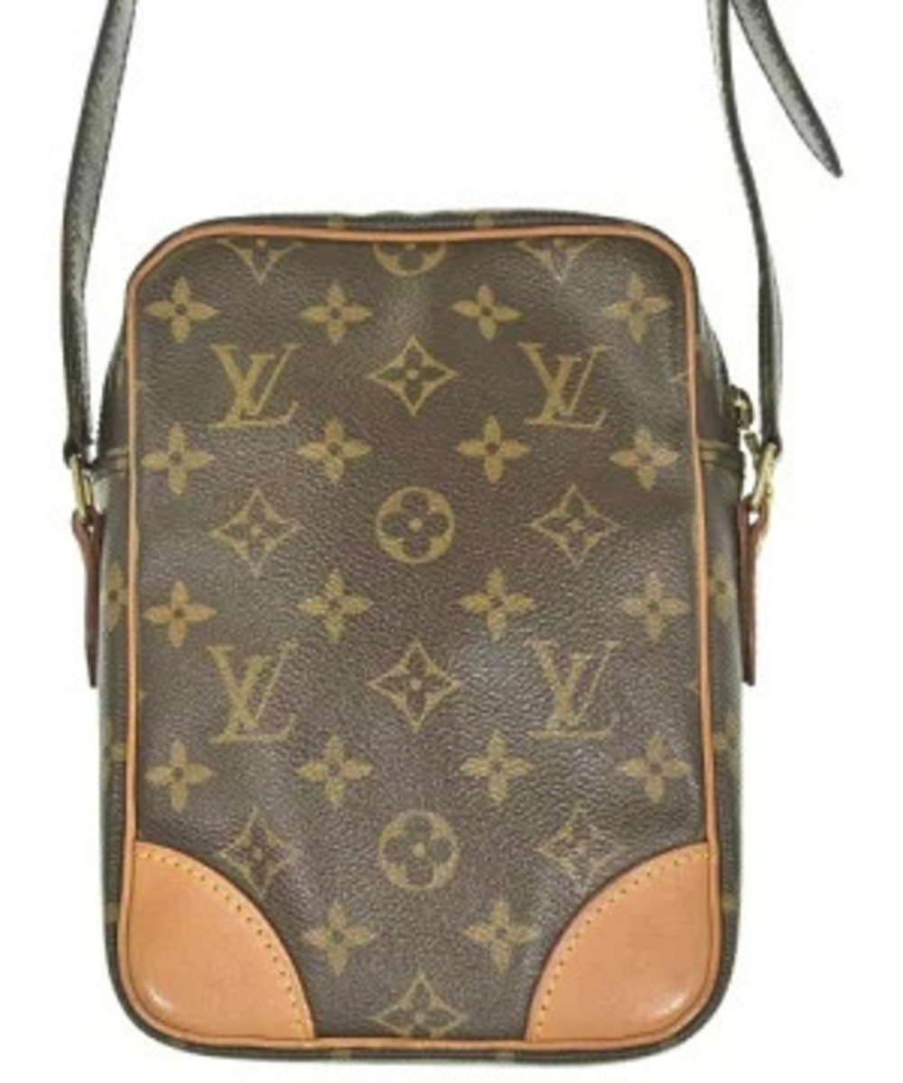 Louis Vuitton Brown over All Bag Beige Shoulder Cream Tan Cream